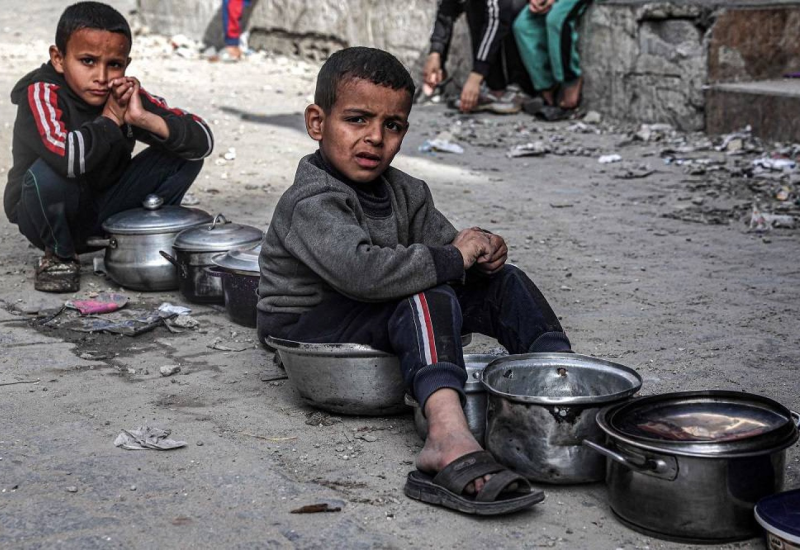 gaza strip children in despair